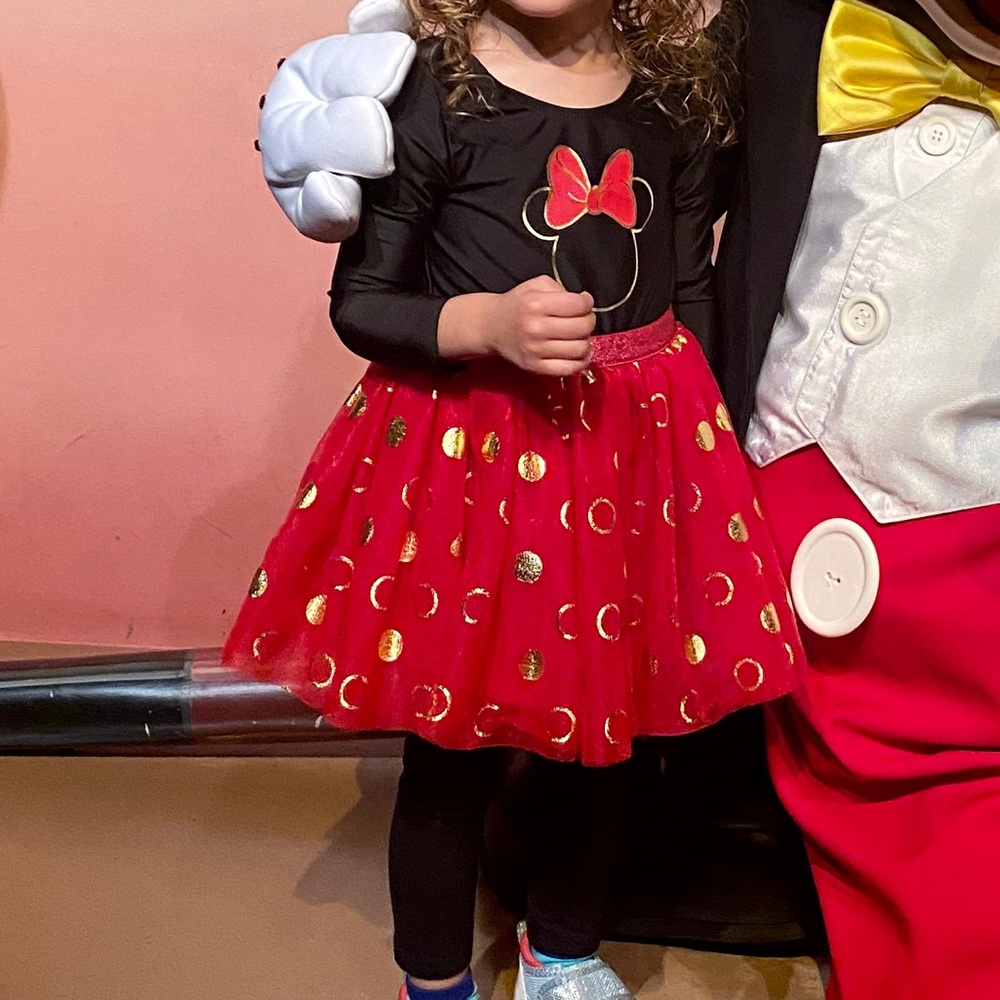 Minnie Mouse sparkly tutu dress